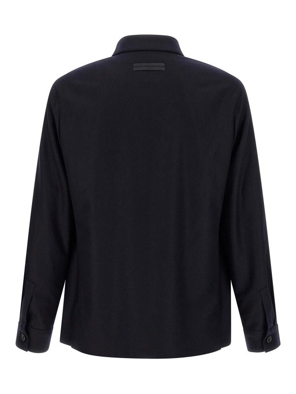 ZEGNA: ブラウス online - ブラウス - ブルー