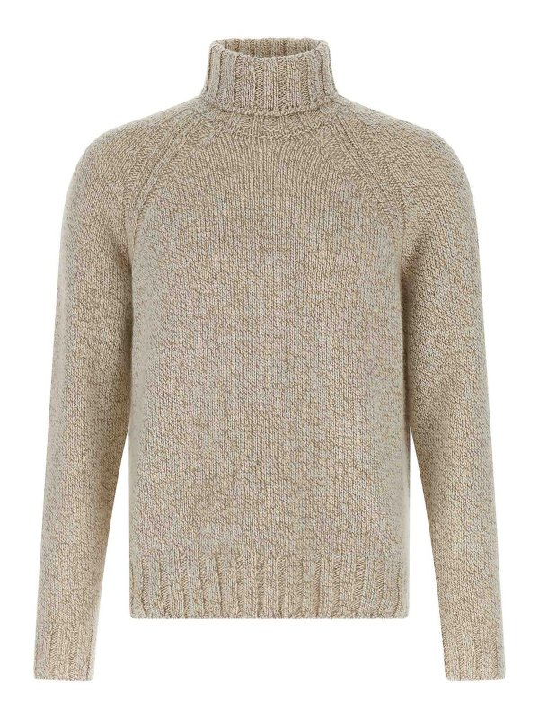 ZEGNA: カーディガン - カーディガン - ベージュ