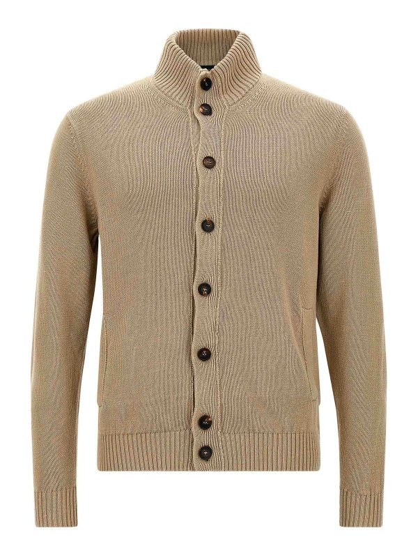 ZANONE: カーディガン - カーディガン - ブラウン