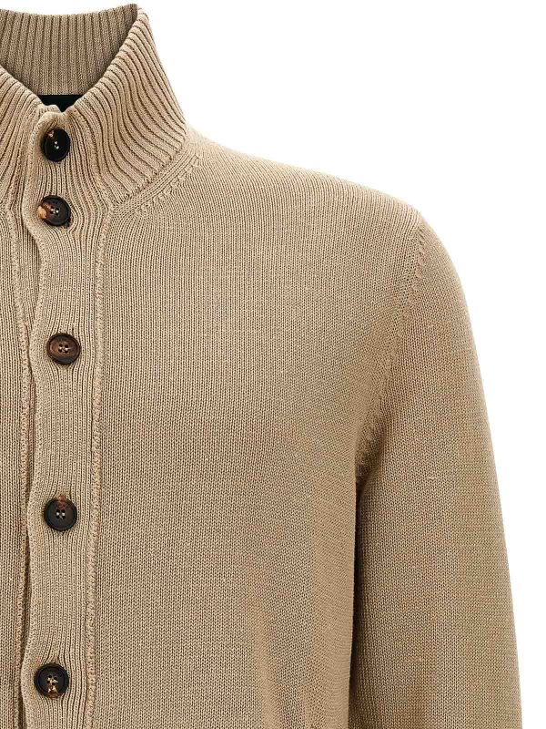 The Best Shops ZANONE: カーディガン - カーディガン - ブラウン