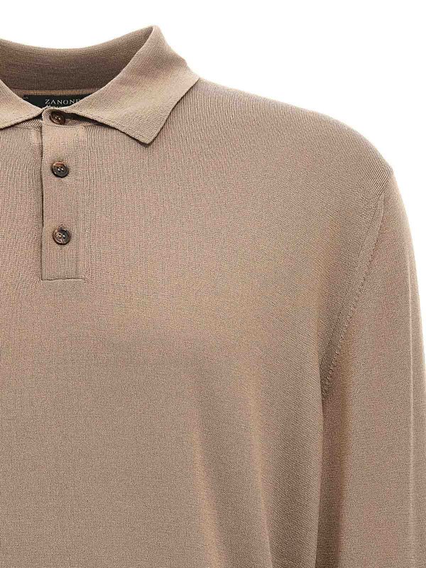 The Best Shops ZANONE: Polos  - Polo - Marron