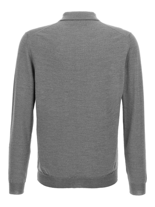 ZANONE: ポロシャツ online - ポロシャツ - グレー