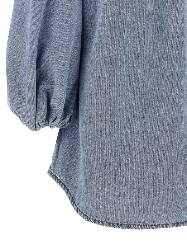 Blusa - Azul Claro shop online: ZIMMERMANN