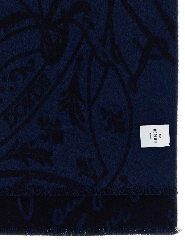 BERLUTI: Schals online - Schal - Blau