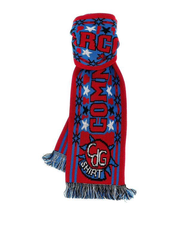 COMME DES GARCONS: Écharpes - Écharpe - Multicolore