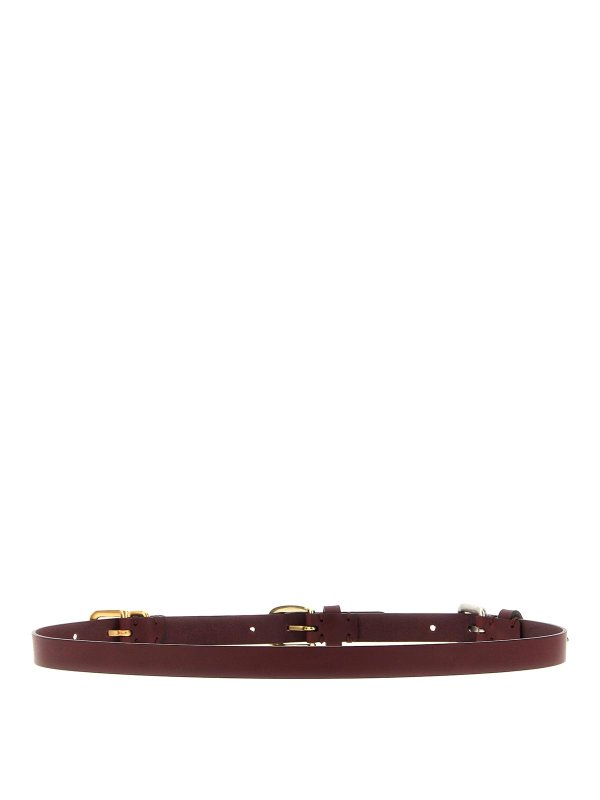 ETRO: belts online - Triple Buckle Belt