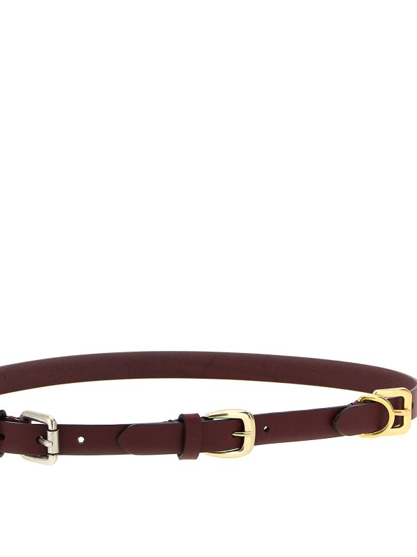 The Best Shops ETRO: belts - Triple Buckle Belt
