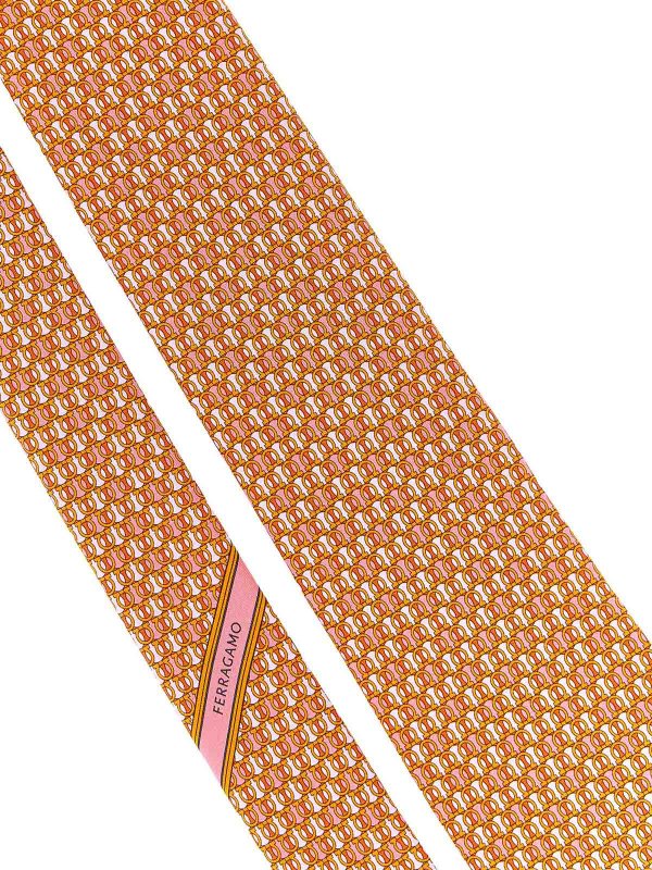 The Best Shops SALVATORE FERRAGAMO: ties & bow ties - Gancini Polka Dot Print Tie