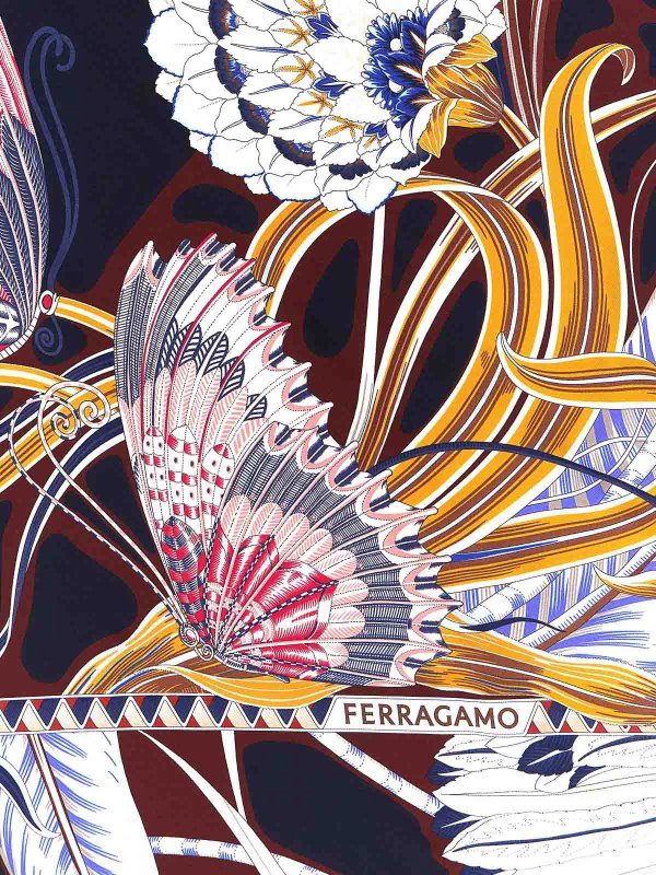 SALVATORE FERRAGAMO: sciarpe e foulard online - Sciarpa Giada
