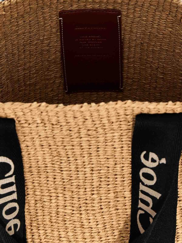 Woody Large Shopping Bag shop online: CHLOE