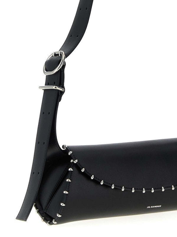 The Best Shops JIL SANDER: クロスボディバッグ - クロスボディバッグ - 黒