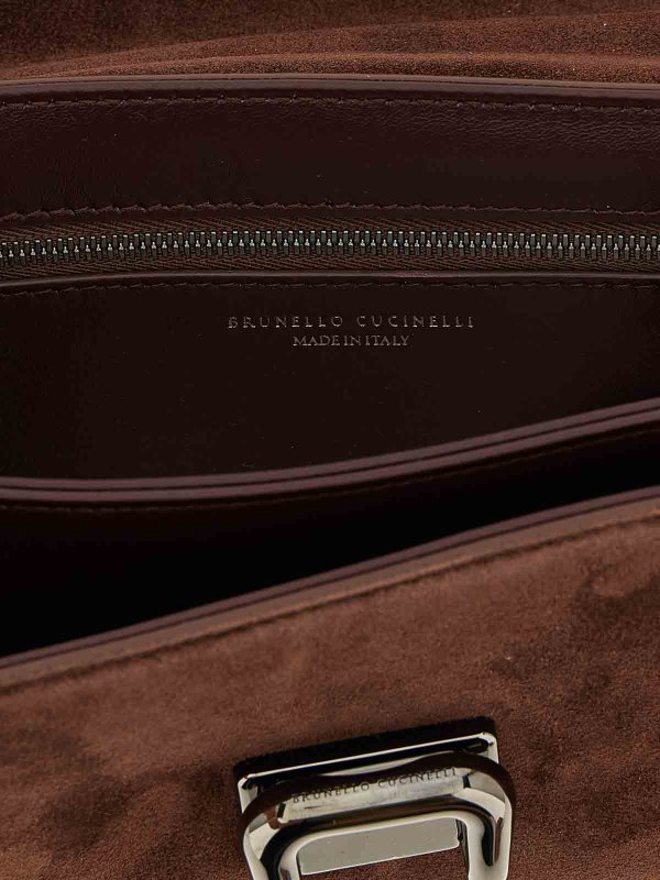 Pochette - Rouge Brun shop online: BRUNELLO CUCINELLI