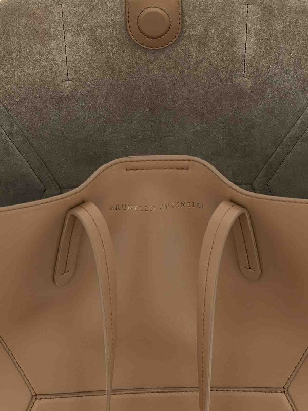 Sac Bandoulière - Beige shop online: BRUNELLO CUCINELLI