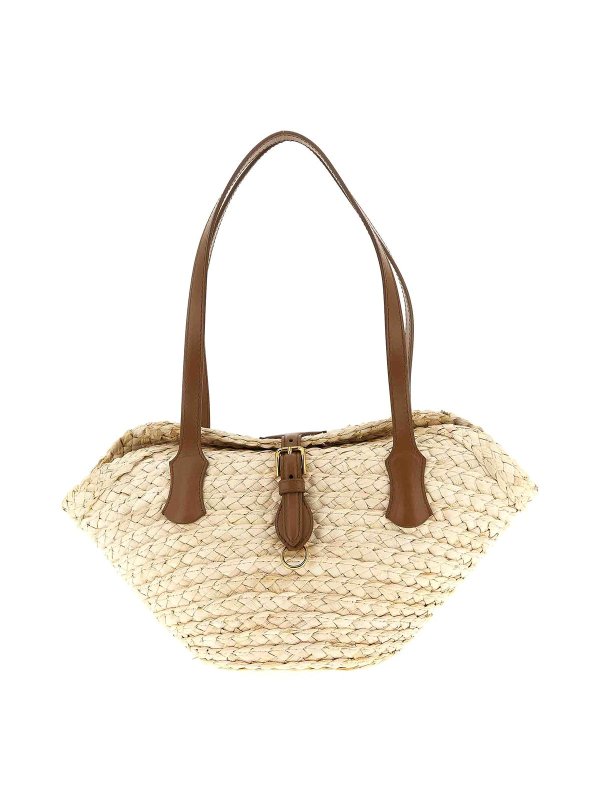 DOLCE & GABBANA: クロスボディバッグ - クロスボディバッグ - ベージュ