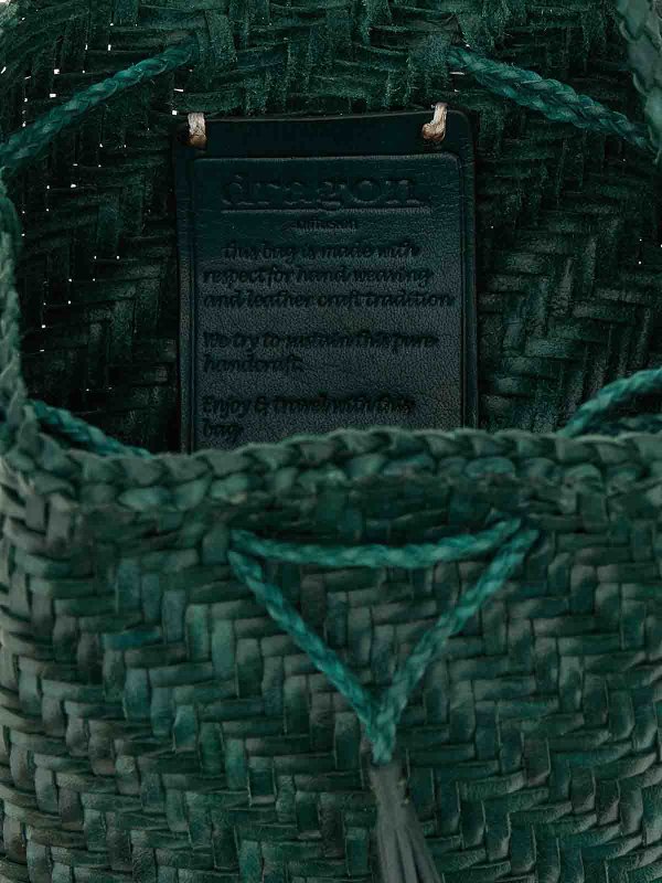 Pompom Double Jump Bucket Bag shop online: DRAGON DIFFUSION