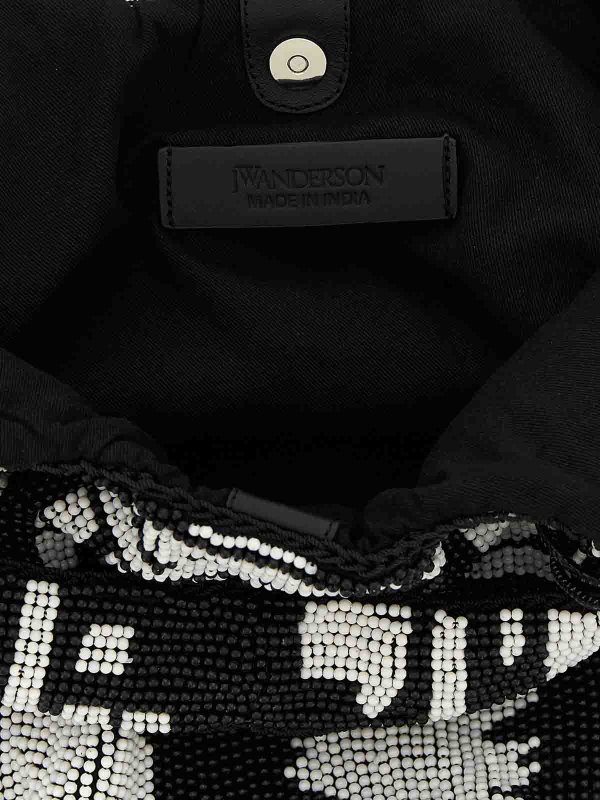 クロスボディバッグ - 白 shop online: J.W. ANDERSON