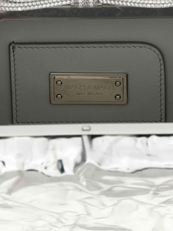 クラッチバッグ - 銀 shop online: MACH & MACH