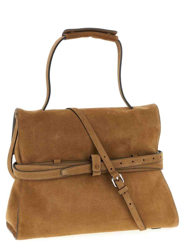 MOSCHINO: クロスボディバッグ online - クロスボディバッグ - ブラウン