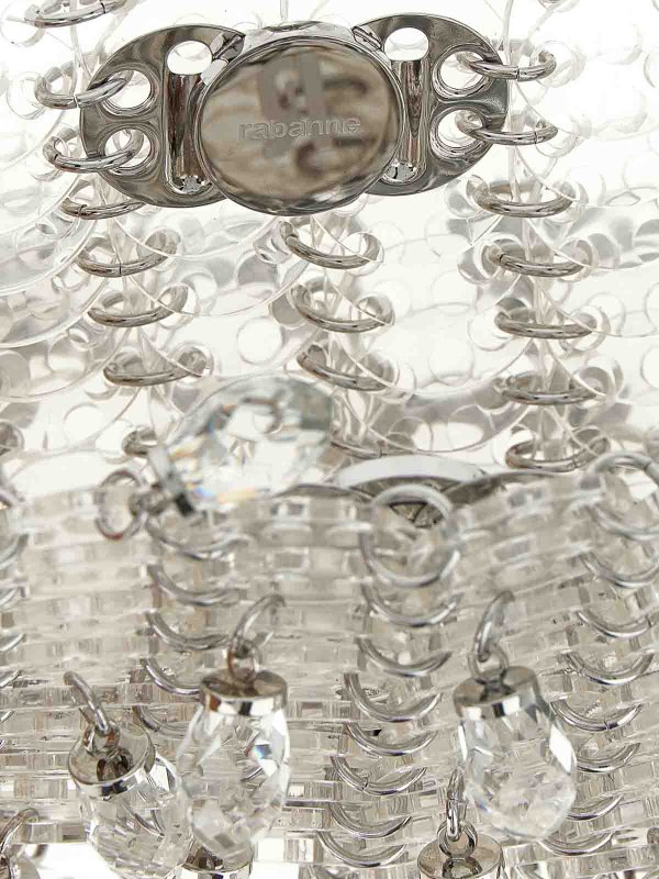 Sac Bandoulière - Argent shop online: RABANNE