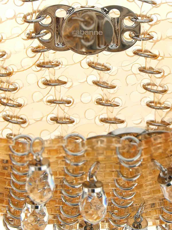 1969 Nano Crystal Resin Shoulder Bag shop online: RABANNE