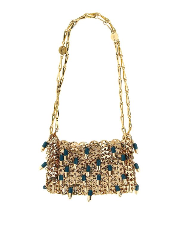 RABANNE: cross body bags - 1969 Nano Pils Shoulder Bag