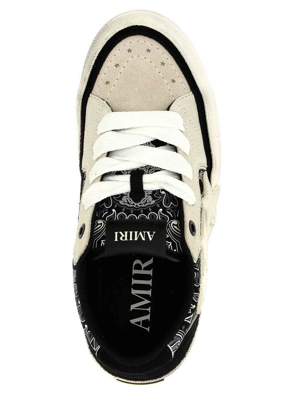 Baskets - Blanc shop online: AMIRI