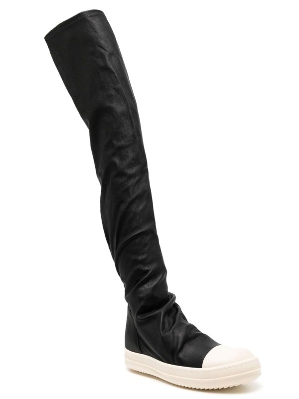 RICK OWENS: boots online - High Stocking Sneaks Boots