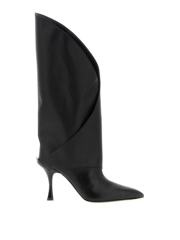 Balmain: Stiefel - Stiefel - Schwarz