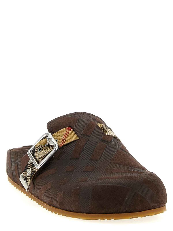 BURBERRY: Mules online - Mules - Braun