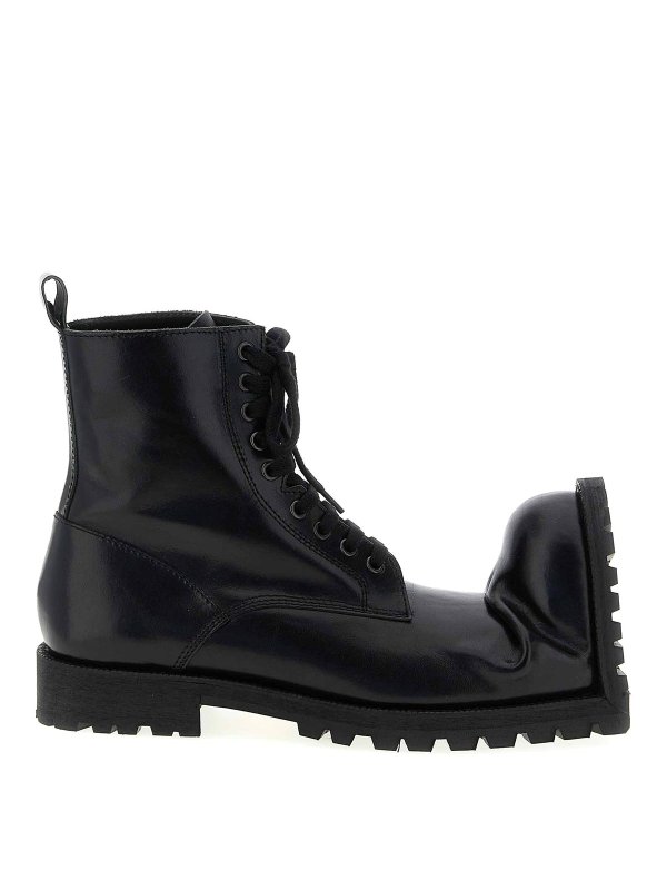 COMME DES GARÇONS HOMMES PLUS: boots - Love Gaite Combat Boots