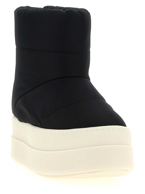 DRKSHDW: tronchetti online - Stivali da caviglia lunari bassi mega