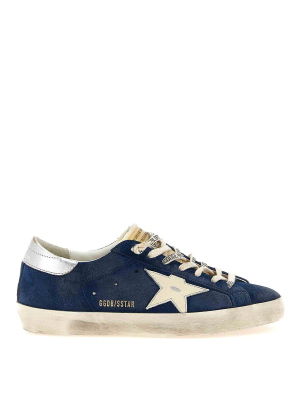 GOLDEN GOOSE: Chaussures de sport - Baskets - Bleu
