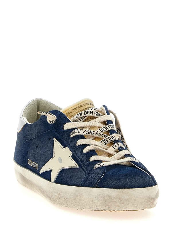 GOLDEN GOOSE: Chaussures de sport online - Baskets - Bleu