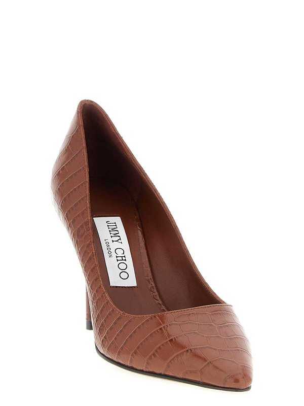 JIMMY CHOO: Escarpins online - Chaussures À Talon - Marron