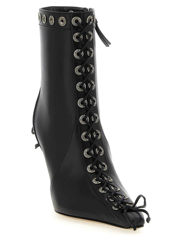 MACH & MACH: ankle boots online - Crystalized Corset Ankle Boots