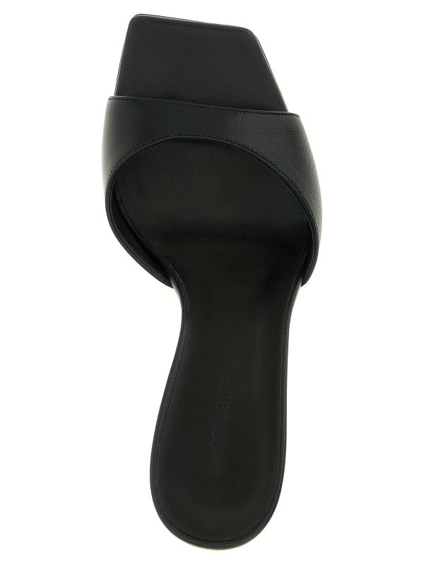 ミュール - 黒 shop online: MAGDA BUTRYM