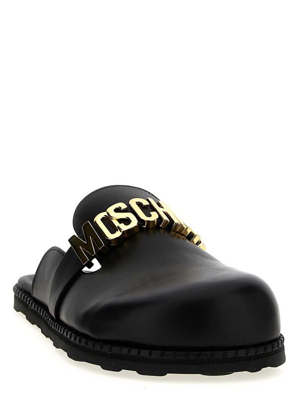 MOSCHINO: Mules online - Mules - Noir
