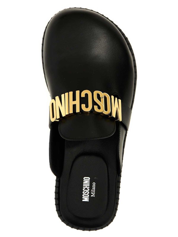 Mules - Noir shop online: MOSCHINO