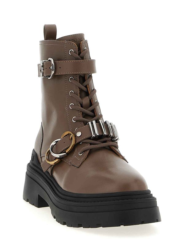 Pinko: ブーティー online - アンクルブーツ - ベージュ