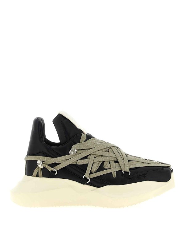 RICK OWENS: trainers - Megalace Geth Runner Sneakers