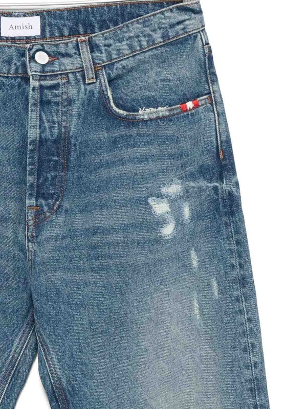 The Best Shops AMI PARIS: Jeans boot-cut - Jeans Boot-Cut - Azul