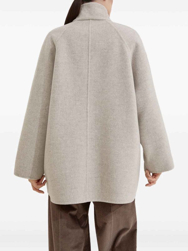 ケープ/ポンチョ - ベージュ shop online: BRUNELLO CUCINELLI