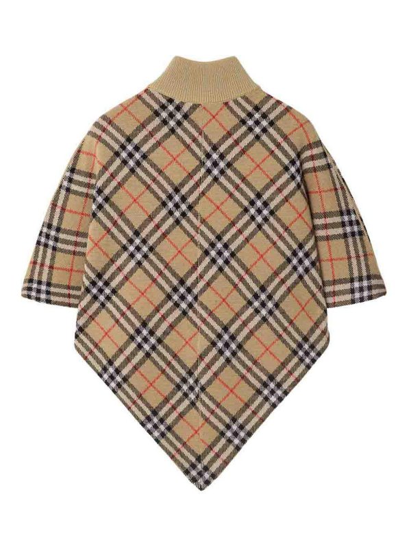 BURBERRY: Capes & Ponchos online - Cape - Beige