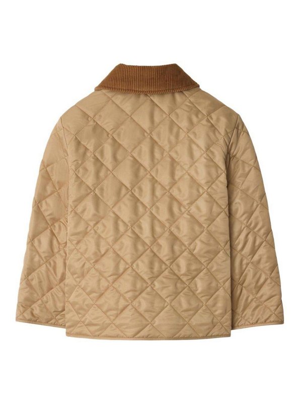 BURBERRY: casual jackets online - Quilted jacket