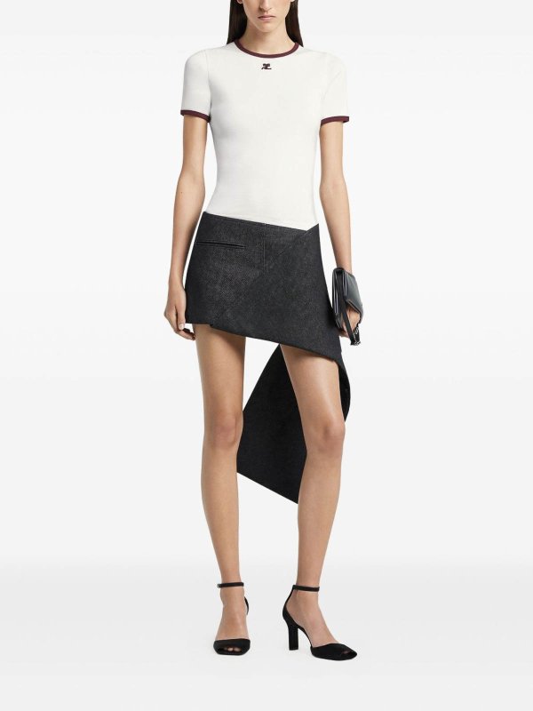 Courreges: Tシャツ online - Tシャツ - 白