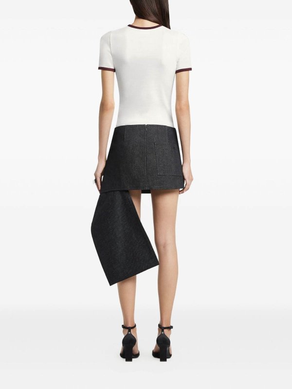 Tシャツ - 白 shop online: Courreges