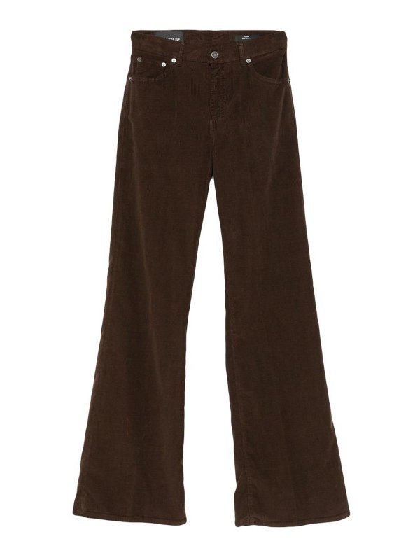 DONDUP: Pantalons casual - Pantalons Décontractés - Marron