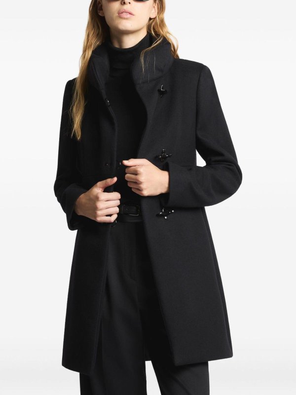 The Best Shops FAY: short coats - High neck coat