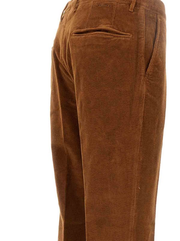 INCOTEX: カジュアルトラウザー online - カジュアルパンツ - ブラウン