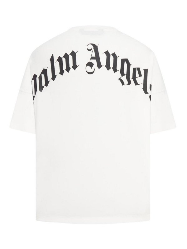 Palm Angels: T-shirts online - T-Shirt - Blanc